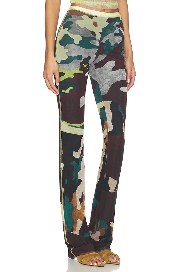 view 2 of 6 PANTALON MESH in Print