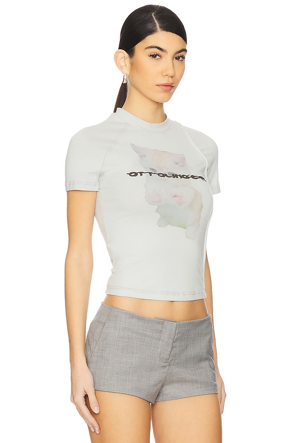 view 2 of 4 Deconstructed T-Shirt in Grey