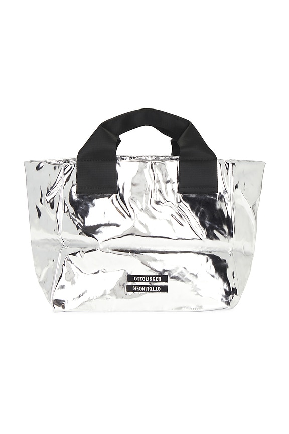 view 2 of 4 БОЛЬШАЯ СУМКА-ТОУТ OTTO in Silver