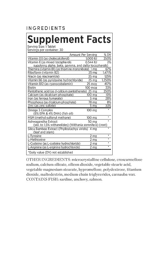 view 2 of 3 Dry Hair Supplement in 