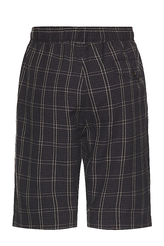 view 2 of 3 Drape Shorts in Dinner Date Check