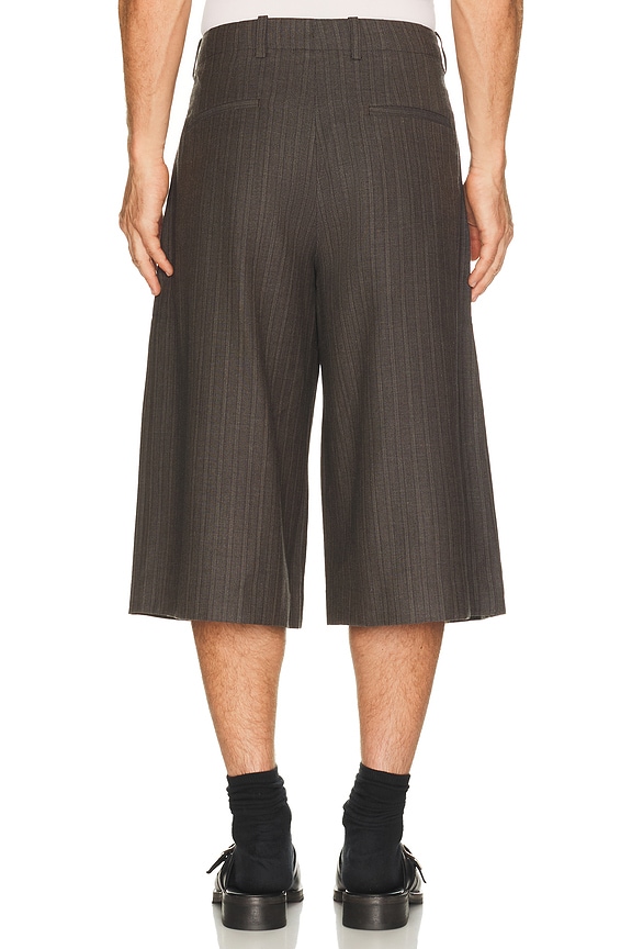 view 2 of 4 Split Shorts in Phase Stripe Motion Woolcot