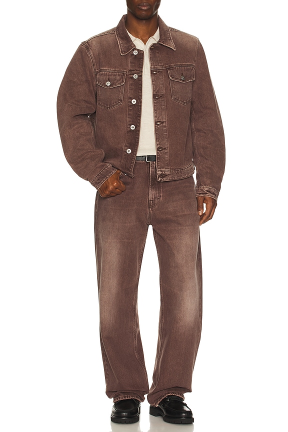 Our Legacy Third Cut Jean in Overdyed Choco Melon | REVOLVE