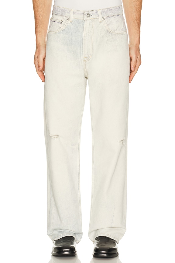 view 1 of 5 Third Cut Denim Jean in Digital Coffe Print