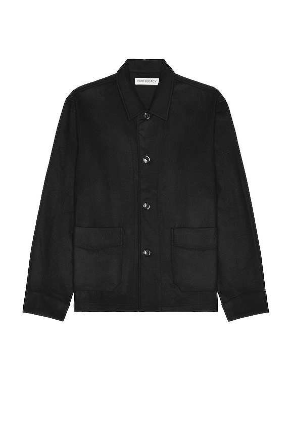 Our Legacy Archive Box Jacket in Black | REVOLVE