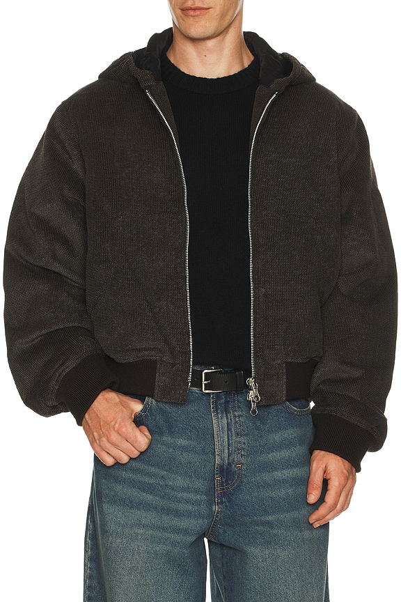 view 1 of 4 Bank Jacket in Dark Brown