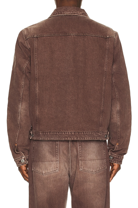 view 2 of 4 CHAQUETA in Overdyed Choco Melon