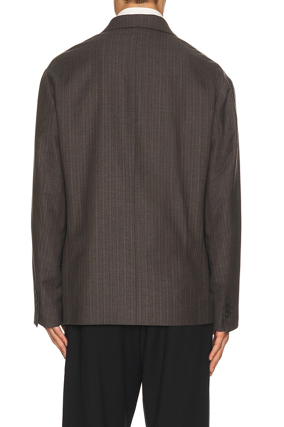 view 2 of 4 Halt Blazer in Phase Stripe Motion Woolcot