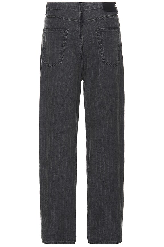 view 2 of 5 Vast Cut in Washed Grey Torino Stripe