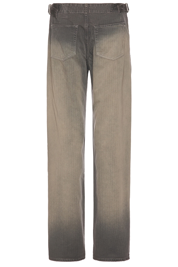 view 2 of 6 Trucker Trouser in French Sun Faded Herringbone