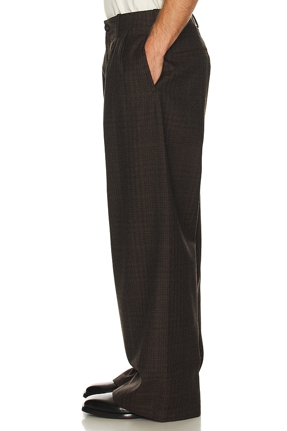 view 2 of 6 Bridge Chino Pants in Brown Dunmore Check