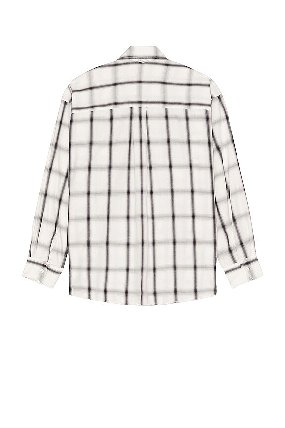 view 2 of 6 CHEMISE in White & Black Optic Dissonance