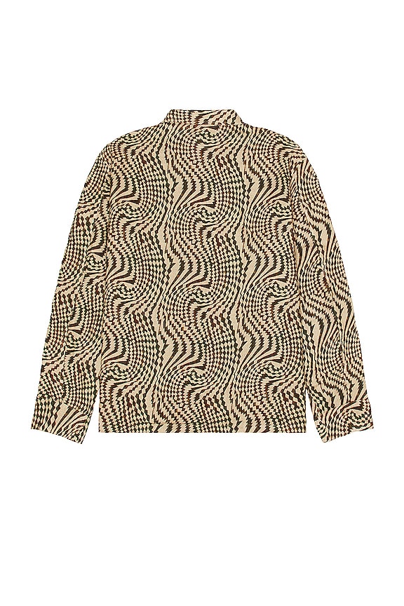 view 2 of 3 Box Shirt in Tartan Hypnosis Print