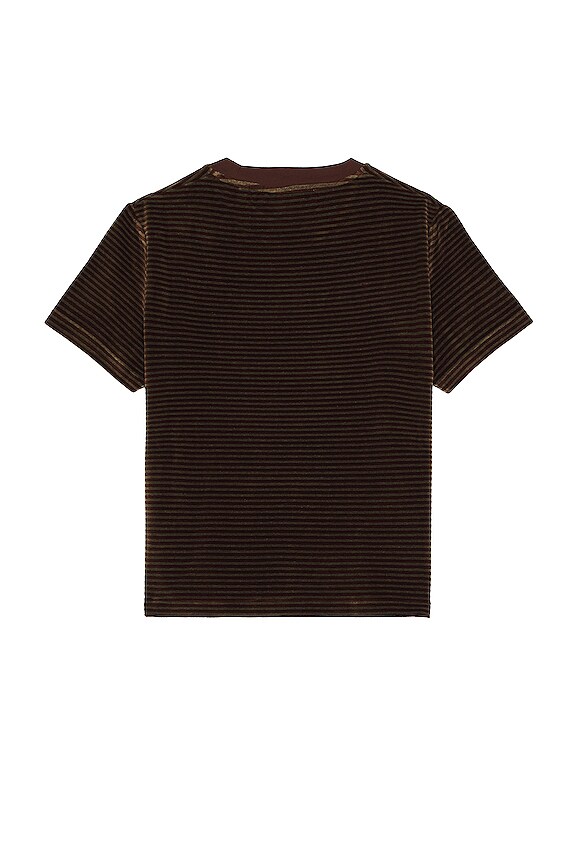 view 2 of 4 Hover T-Shirt in Scoobie Stripe Velour