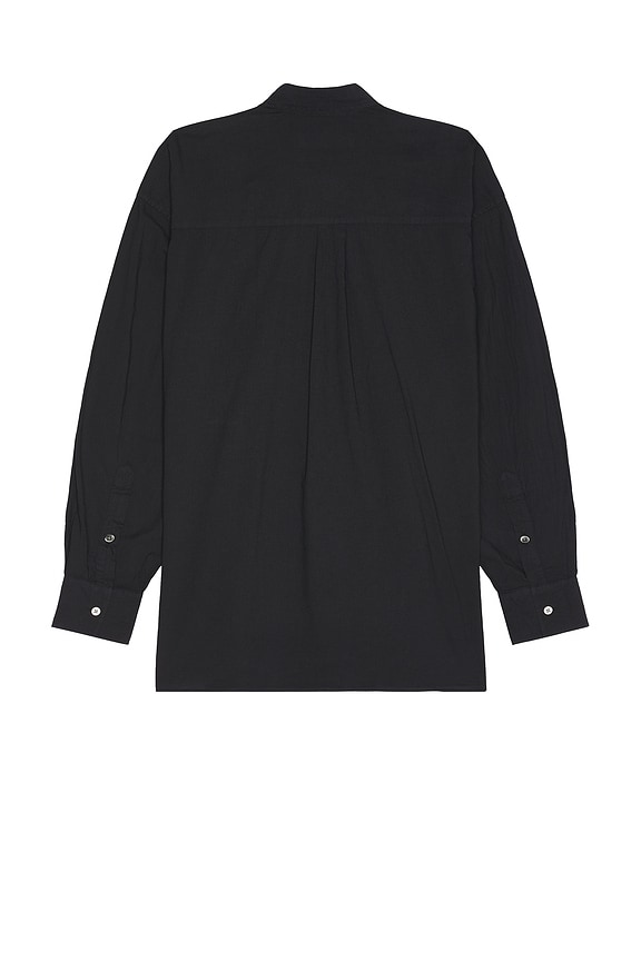 view 2 of 3 РУБАШКА BORROWED in Black Voile