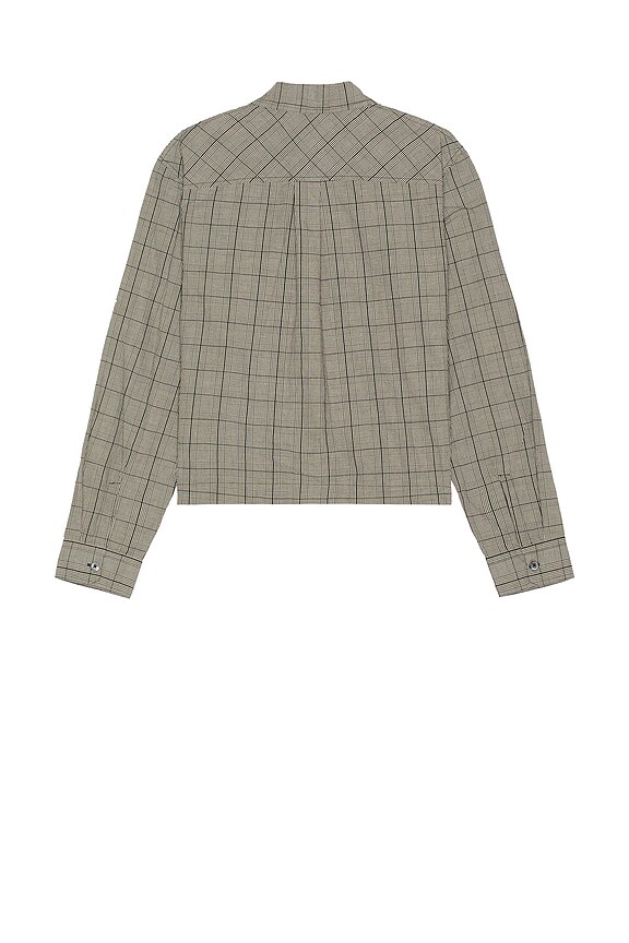 view 2 of 4 Zip Shirt in Bard Of Wales Rustic Weave