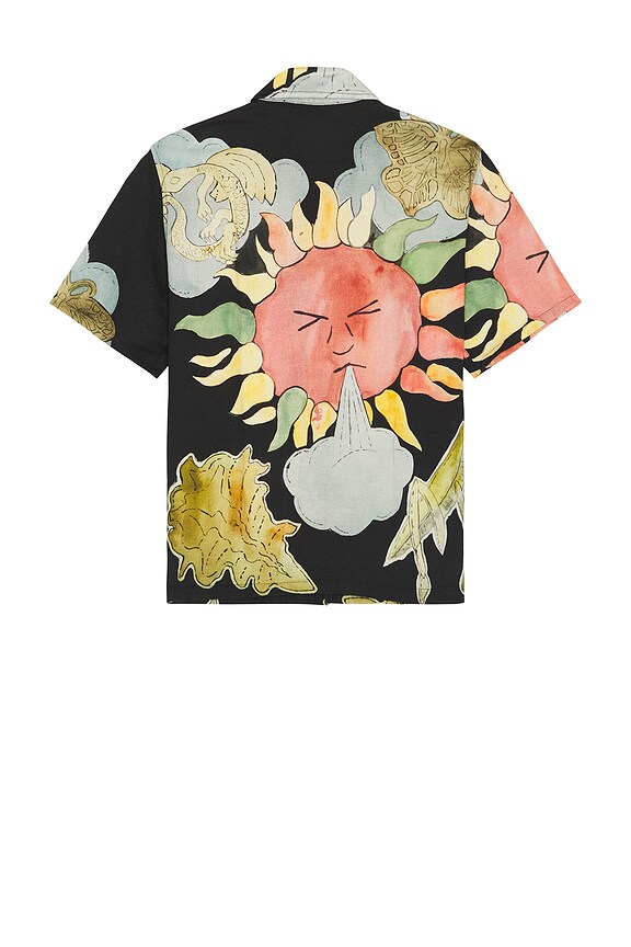 view 2 of 3 BOX ショートスリーブシャツ in Solar Power Print