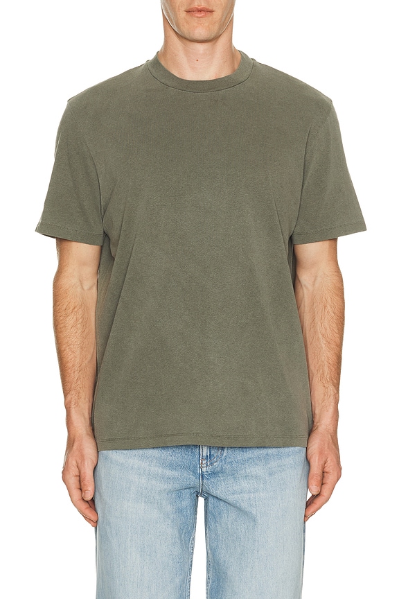 view 1 of 4 Box Tee in Worn Olive