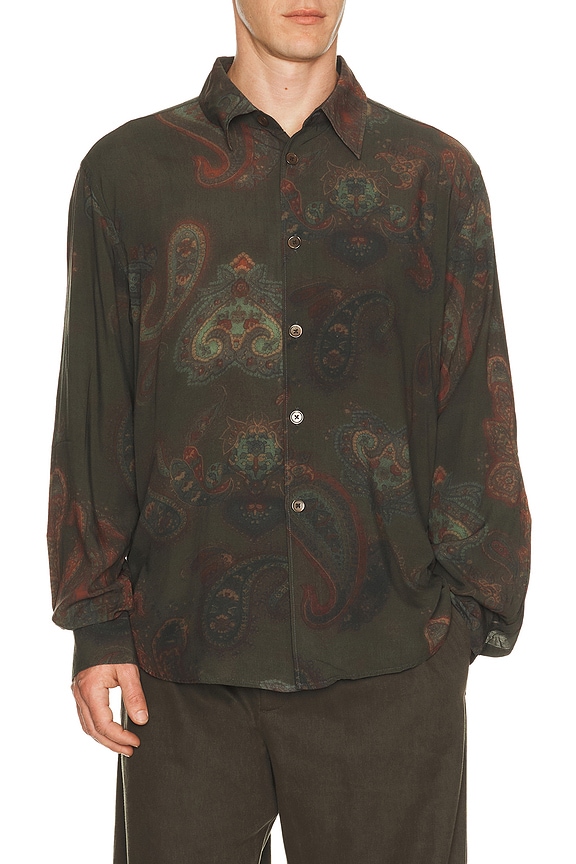 view 1 of 4 CAMISA in Forgotten Paisley