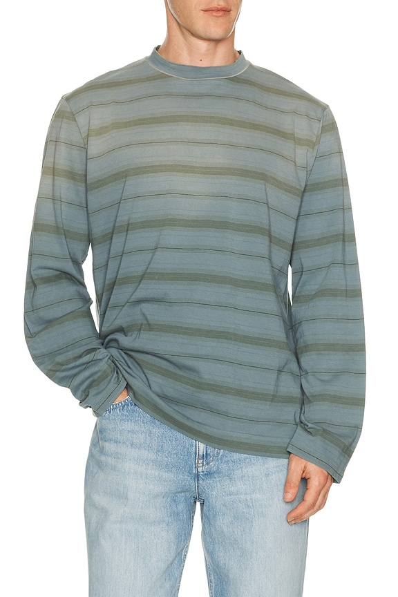 view 1 of 4 Box Longsleeve Tee in Spray Fade