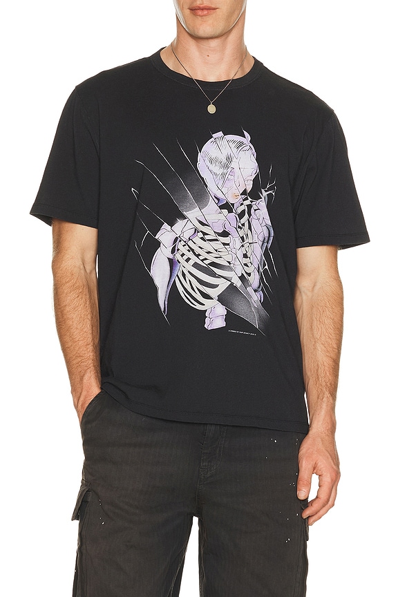 view 1 of 4 New Box Tee in Cybernetic Angel Print