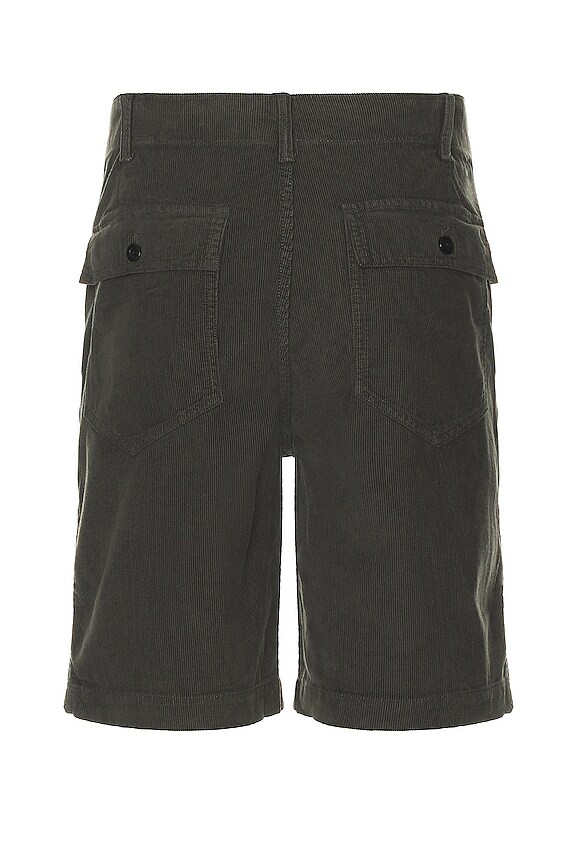 view 2 of 3 Seventyseven Cord Utility Short in Faded Black