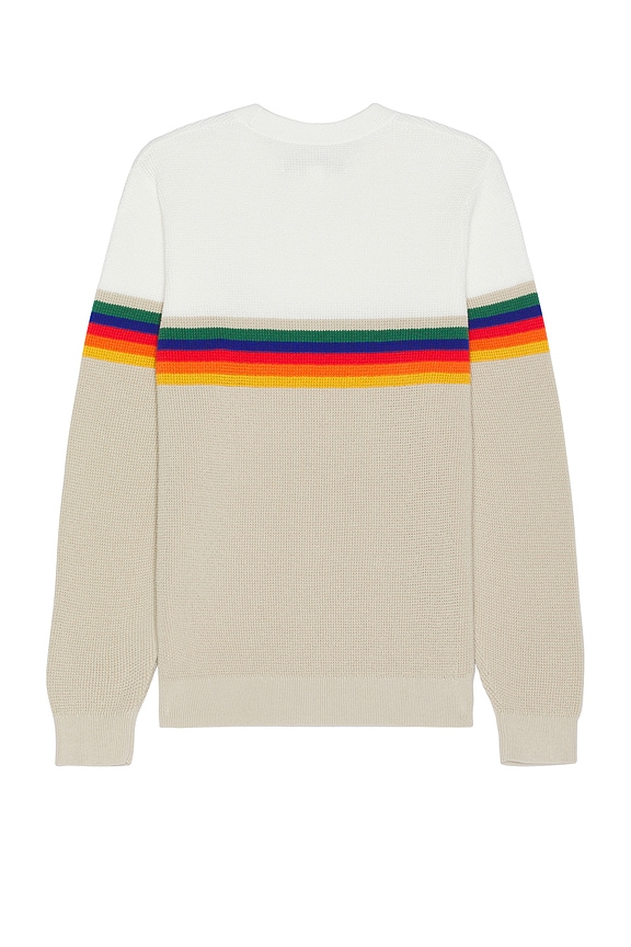 view 2 of 4 Nostalgic Sweater in Oatmeal Rainbow