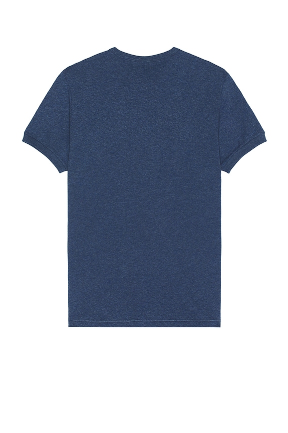 view 2 of 3 Sojourn Pocket Tee in Heather Marine