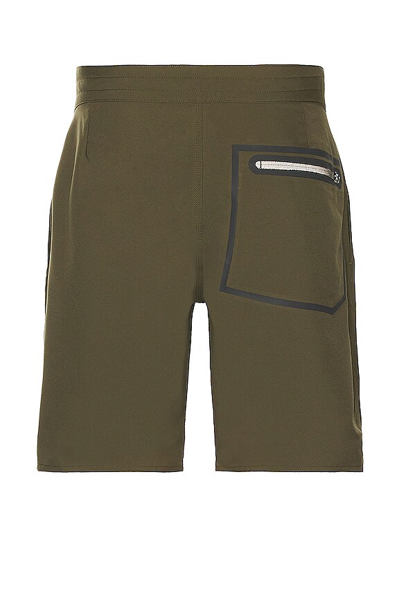 view 2 of 3 Apex Hybrid By Kelly Slater Swim Short in Olive Night