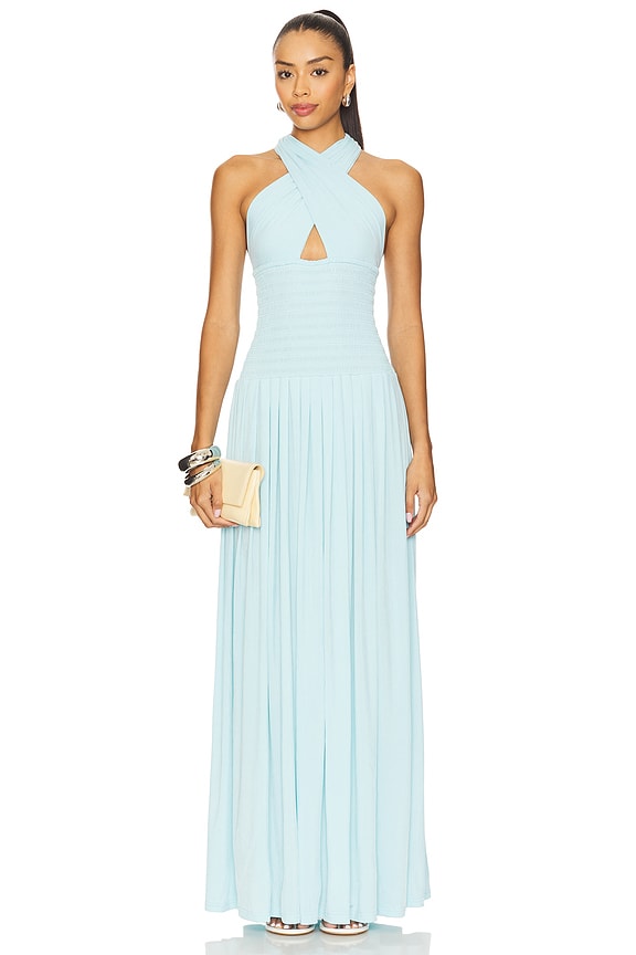 view 1 of 3 ROBE RHEA in Sky Blue