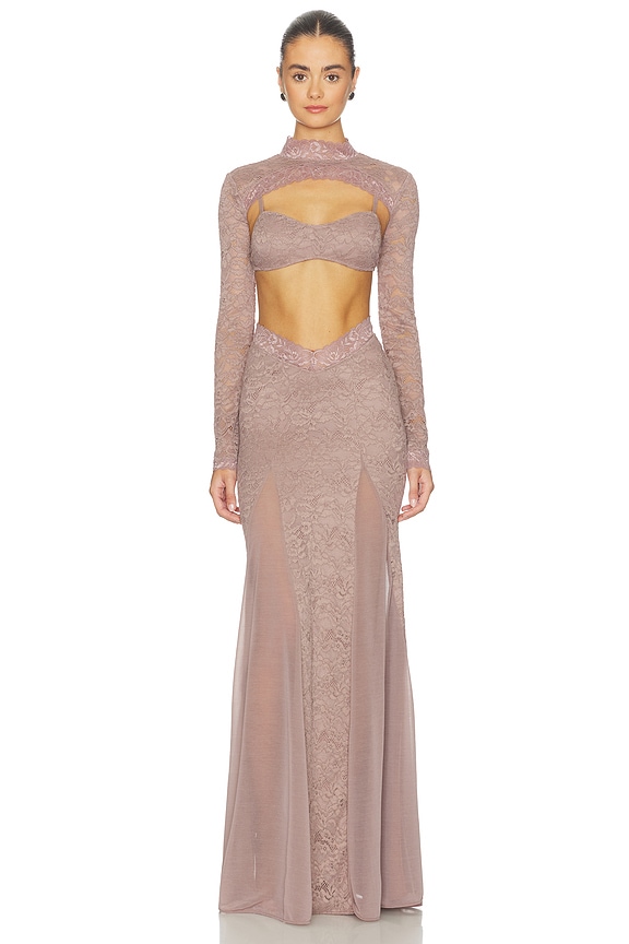 view 1 of 3 Naia Maxi Dress in Ash Brown