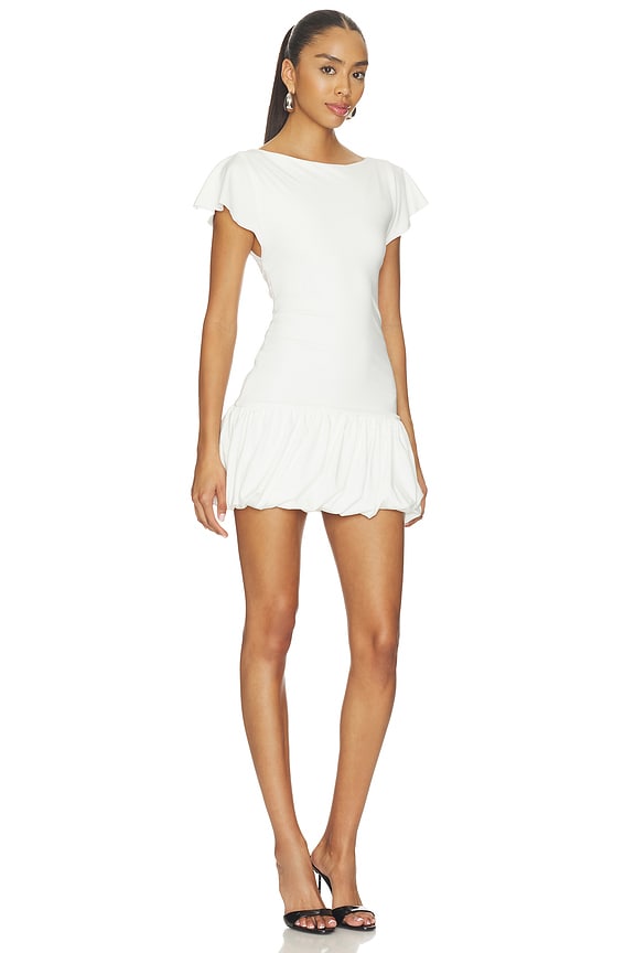 view 2 of 3 VESTIDO ZARIA MINI in White