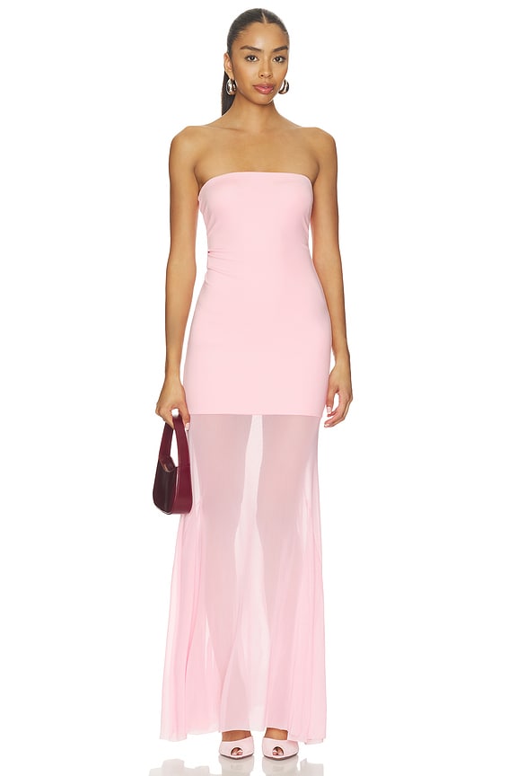 view 1 of 3 x REVOLVE Mina Maxi Dress in Light Pink