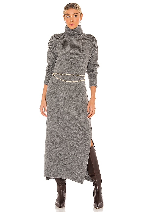 view 1 of 4 ROBE MAXI KATRIN in Grey Melange