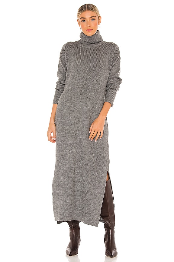 view 2 of 4 ROBE MAXI KATRIN in Grey Melange
