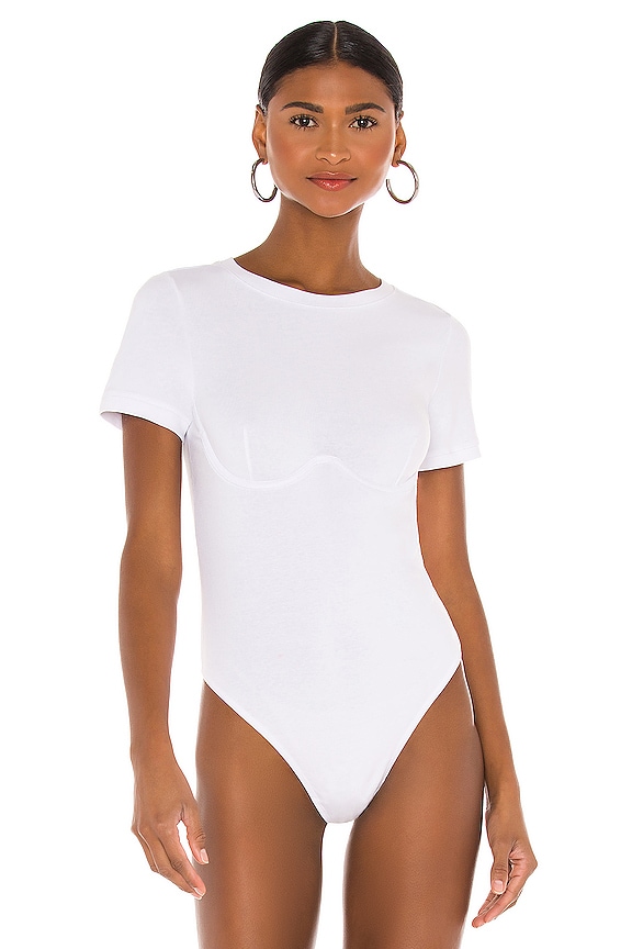 view 2 of 5 Thea Bodysuit in White
