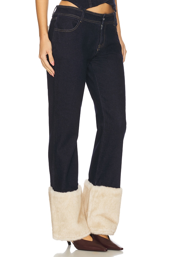 view 2 of 6 PANTALON DESI in Dark Wash