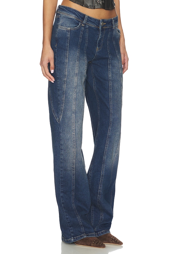 view 2 of 6 Devin Denim Jean in Dark Wash Denim