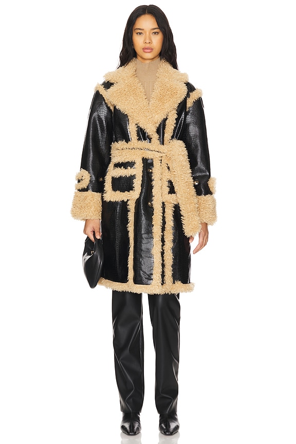 view 2 of 4 MANTEAU MONTREAL in Black