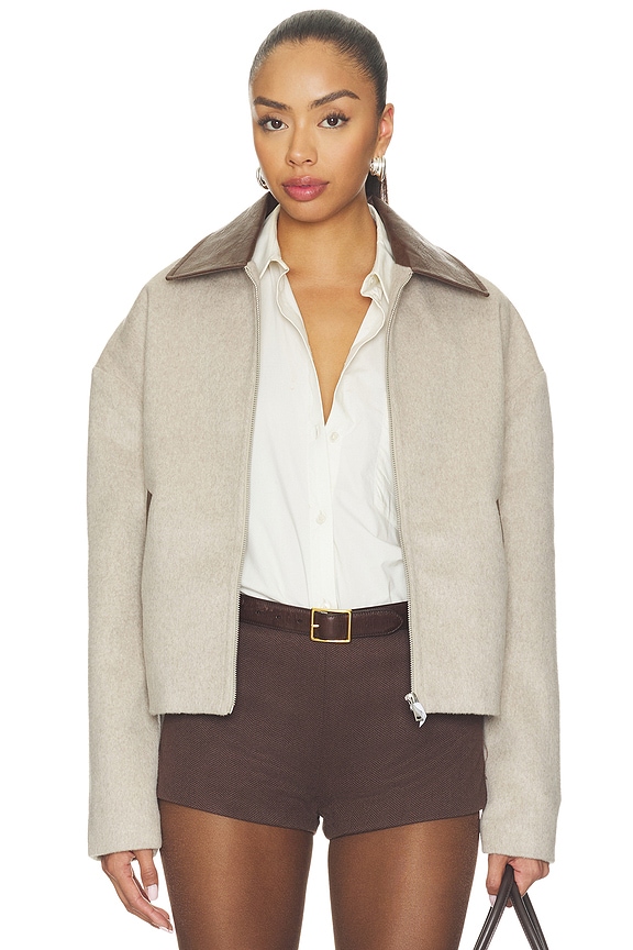 view 2 of 5 Oda Wool Jacket in Grey