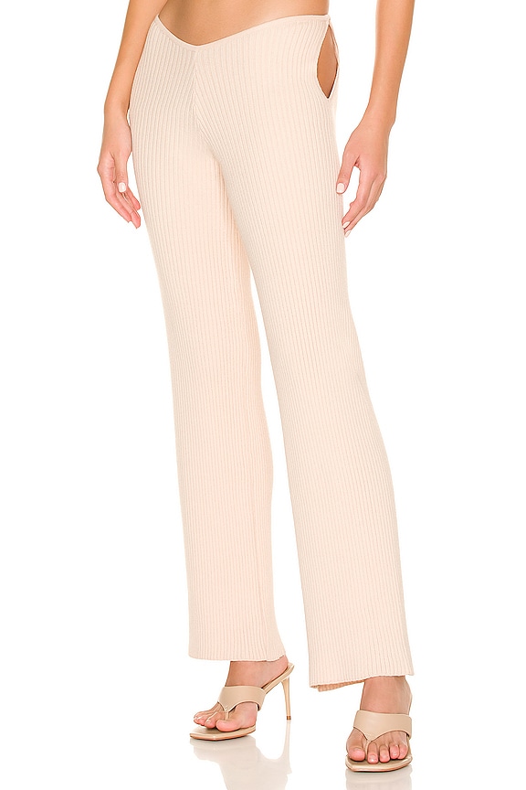 OW Collection Kate Pants in Light Beige | REVOLVE