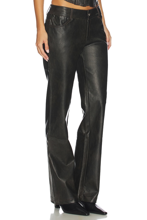 view 2 of 6 BELLA 팬츠 in Distressed Black