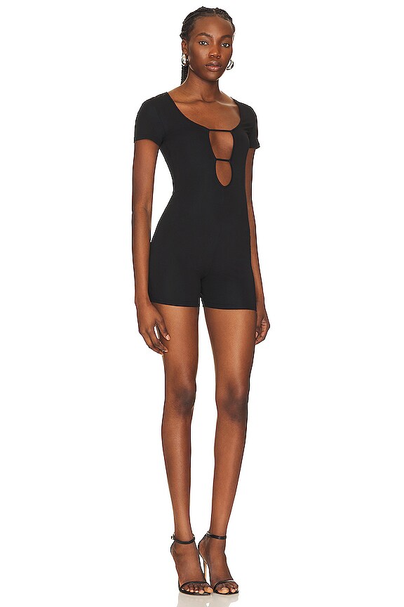 view 2 of 3 Val Romper in Black Caviar