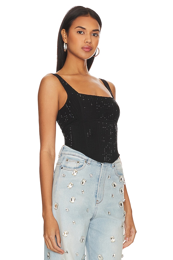 view 2 of 5 Andie Top in Black Caviar