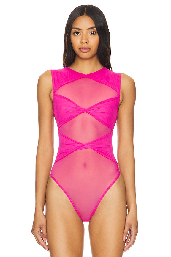 view 2 of 5 CLARA ボディスーツ in Pink Dreams