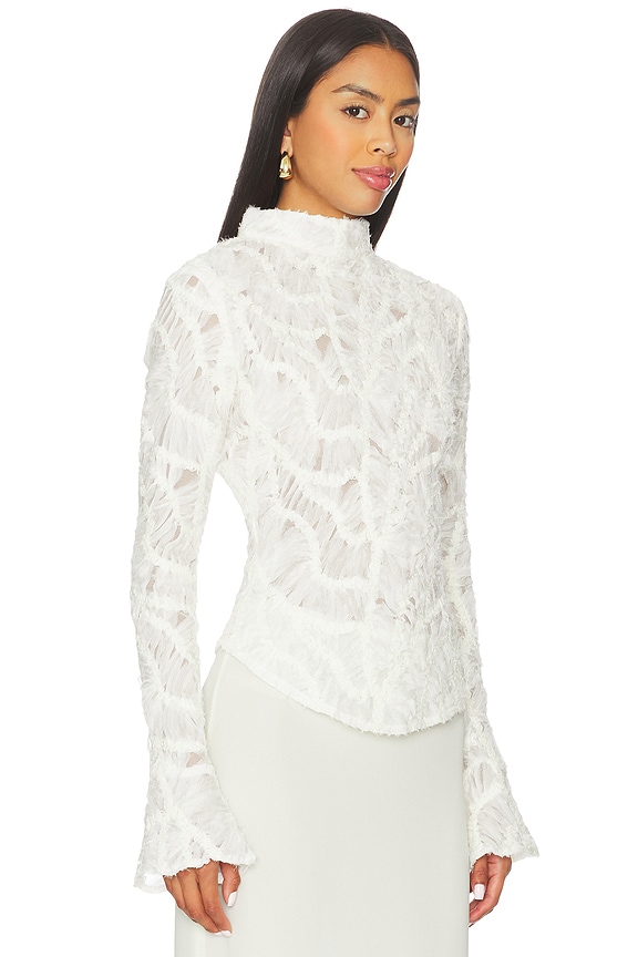 view 2 of 4 Cassie Blouse in Off White