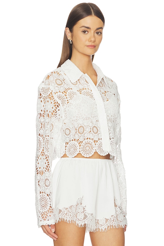 view 2 of 5 CAMISA ALBA in White