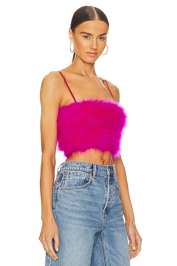 view 2 of 4 Pixie Top in Neon Pink