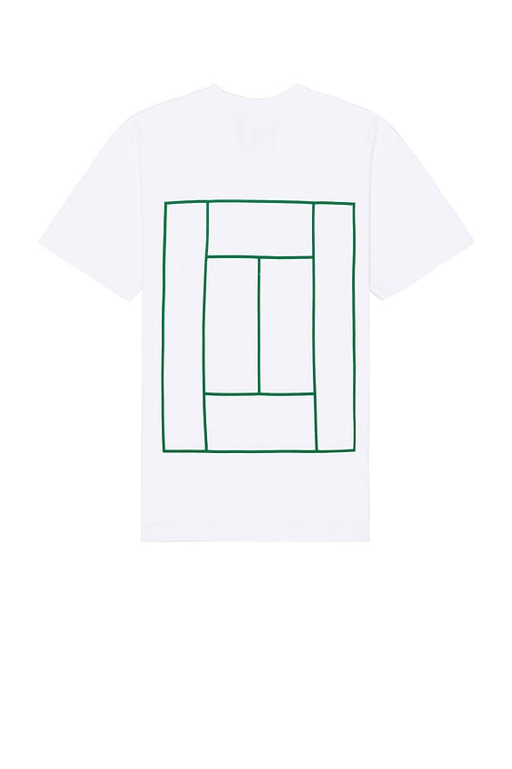 view 2 of 3 Tennis Club Members T-Shirt in White