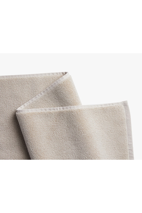 view 2 of 3 Classic Turkish Cotton Tub Mat in Bone